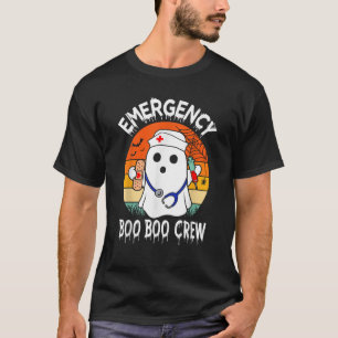 Camiseta Enfermero de urgencias Boo Crew ER Enfermería de e