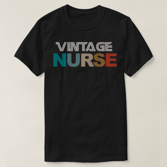 Camiseta Enfermero de vintage (Diseño del anverso)