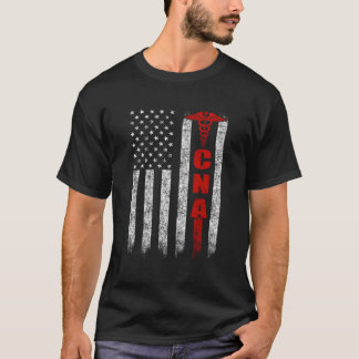 Camiseta Enfermero del Orgullo Patriótico de la Bandera de 