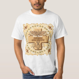 Camiseta Enfermero en el Caduceus de servicio