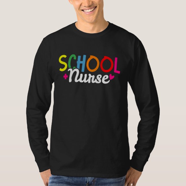 Camiseta Enfermero escolar (Anverso)