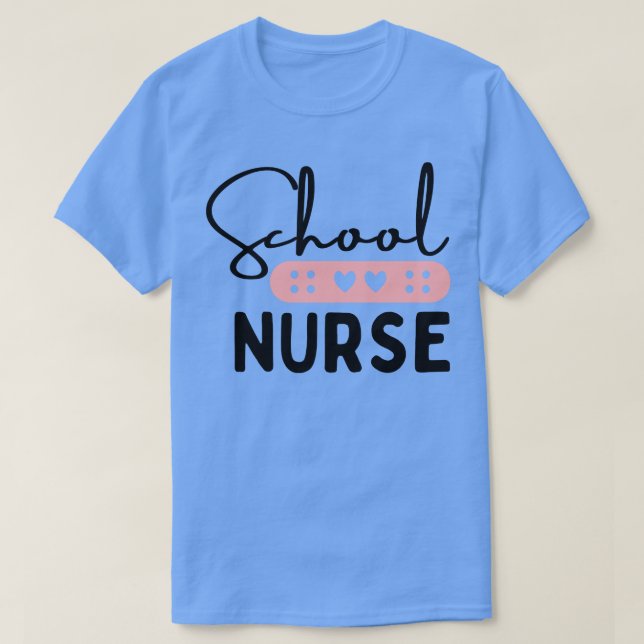Camiseta Enfermero escolar (Diseño del anverso)