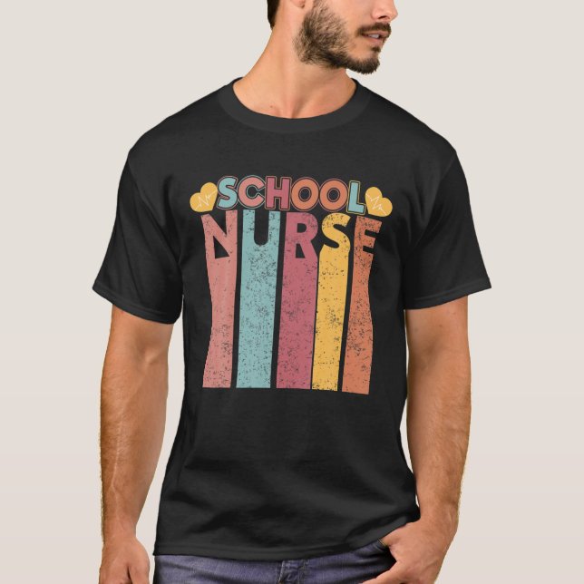 Camiseta Enfermero escolar (Anverso)