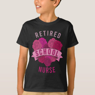 Camiseta Enfermero escolar retirado para superenfermera