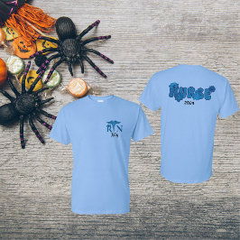 Camiseta Enfermero Nombre Personalizado Fecha Halloween