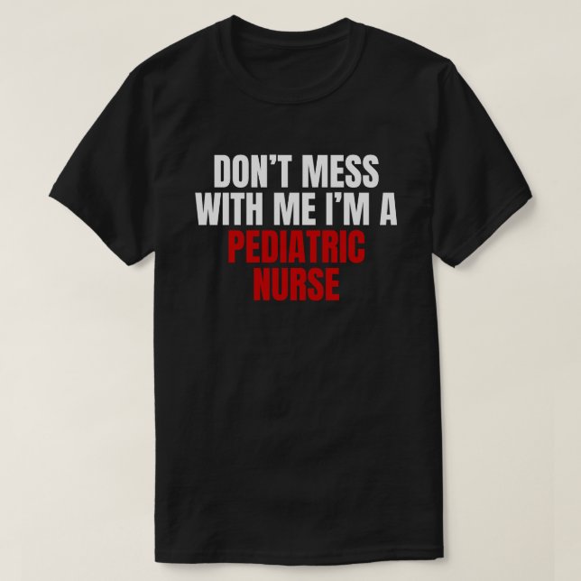 Camiseta Enfermero pediátrico (Diseño del anverso)