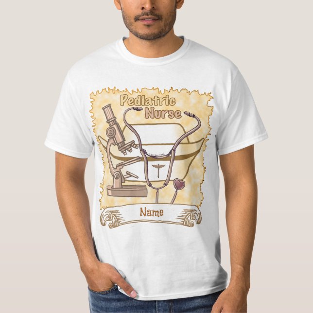 Camiseta Enfermero pediátrico de Guay (Anverso)