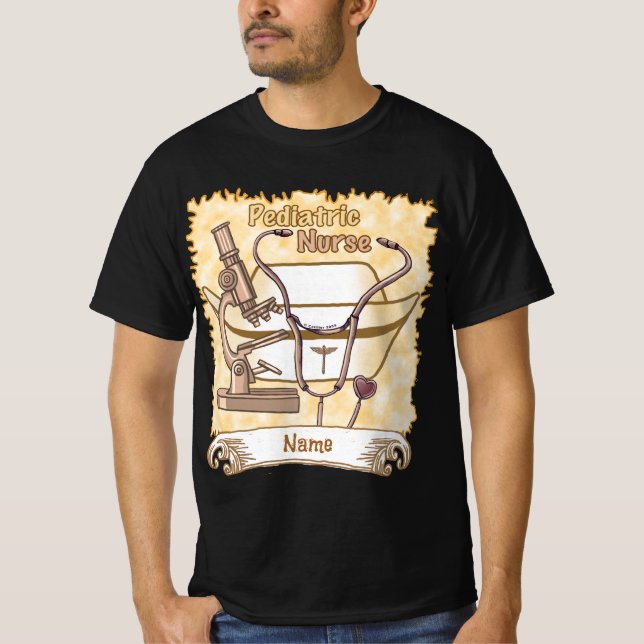 Camiseta Enfermero pediátrico de Guay (Anverso)