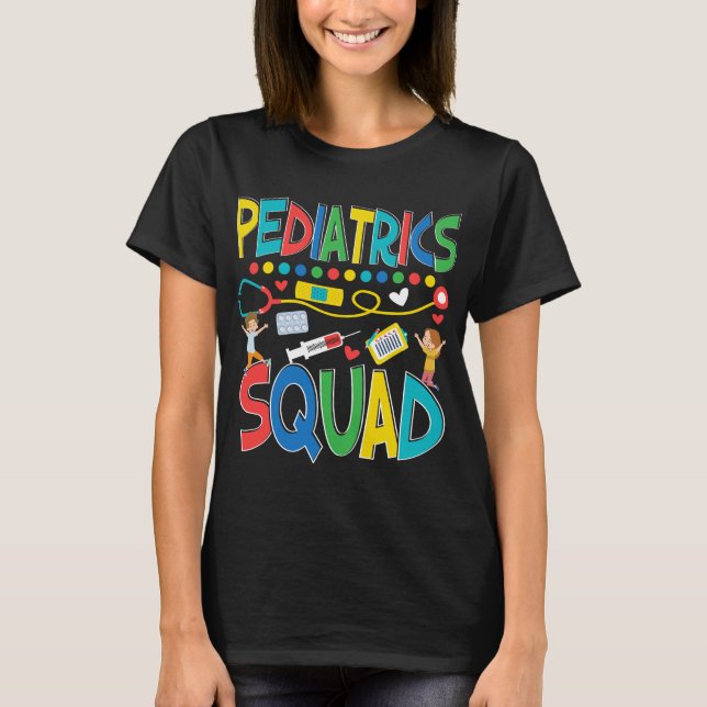 Camiseta Enfermero pediátrico de la brigada pediátrica (Anverso)