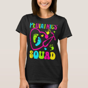 Camiseta Enfermero pediátrico pediátrico de la brigada pedi
