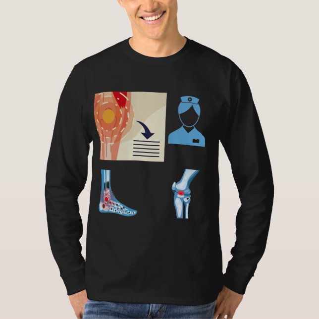 Camiseta Enfermero Pegatina de Enfermería Envase - Reumatol (Anverso)