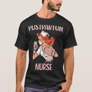Camiseta Enfermero postparto Luchador de guantes de boxeo