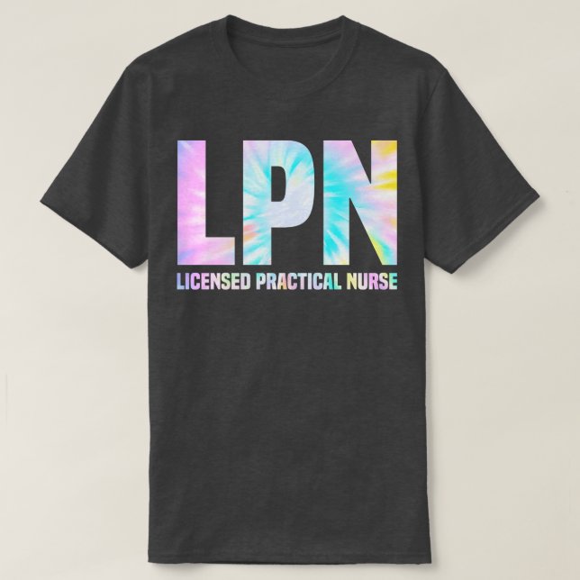 Camiseta Enfermero práctico con licencia de LPN (Diseño del anverso)