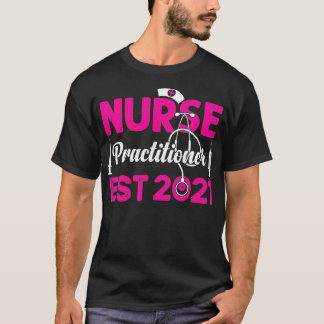 Camiseta Enfermero Profesional Estudiante De Graduación De