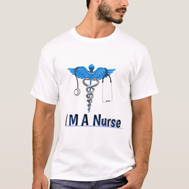 Camiseta enfermero psiquiátrico de salud mental (Anverso)