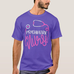 Camiseta Enfermero Psiquiátrico Enfermería de Salud Mental