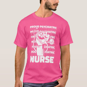 Camiseta Enfermero Psiquiátrico Orgulloso Hospital Psiquiát