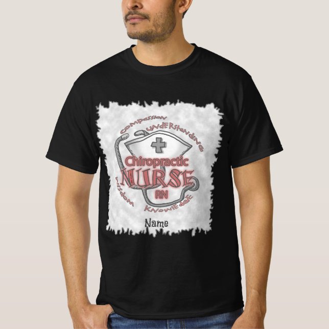 Camiseta Enfermero quiropráctico (Anverso)