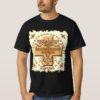 Camiseta Enfermero RN de Cross Caduceus