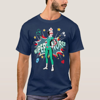 Camiseta Enfermero RN de superhéroe de superhéroes