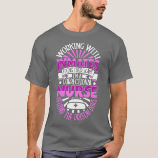Camiseta Enfermero tras rejas en prisión