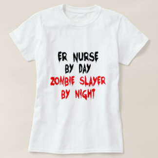 Camiseta Enfermero Zombie Slayer ER