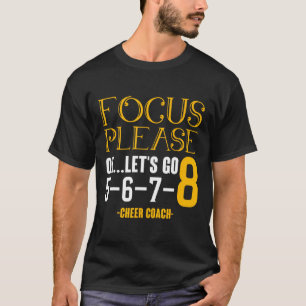 Camiseta Enfócate Por Favor Ok Vamos Que Vamos Entrenador D