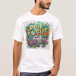 Camiseta Enfócate y Crece