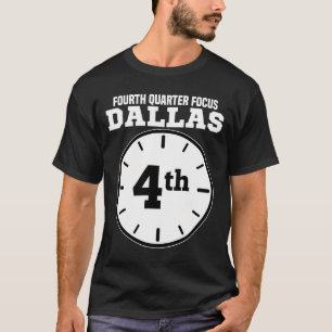 CAMISETA ENFOQUE DEL CUARTO CUARTO DE DALLAS - FÚTBOL DE TE