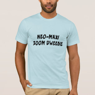 CAMISETA ENFOQUE DWEEBIE DE NEO-MAXI