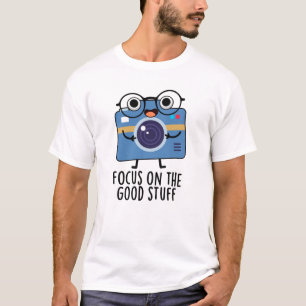 Camiseta Enfoque En El Pun De La Cámara Positiva De Las Cos