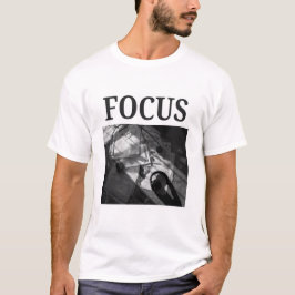 Camiseta ENFOQUE - Fotografía minimalista de academia oscur