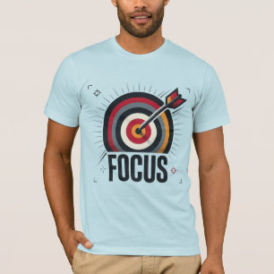 Camiseta Enfoque Subir Prosperar Claridad Mental Disciplina