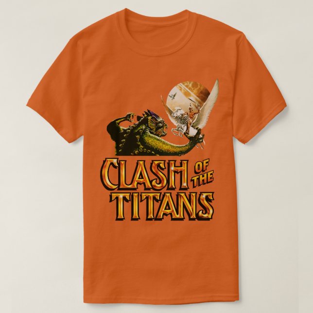 Camiseta Enfrentamiento De Titanes (Diseño del anverso)