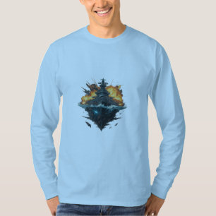 Camiseta Enfrentamiento de titanes: Vengadores en alta mar