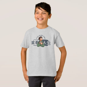 Camiseta Enfrentar la vida con una sonrisa (2) Niño