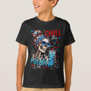 Camiseta Enfría El Cuarto Fuera Lindos Corgi Patriótico 4 D