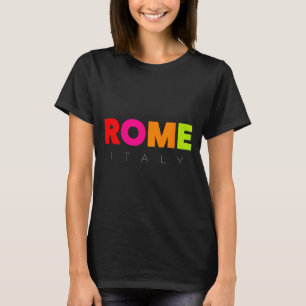 Camiseta Enfriador Hombres Mujeres Niños Colorido Roma Ital