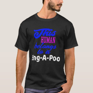 Camiseta Eng-A-Poo Perro Poodle Toy English Spaniel