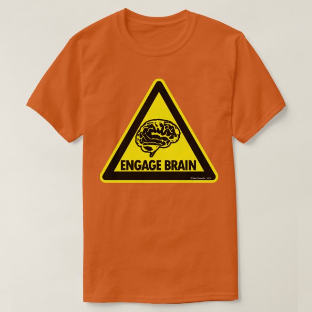 Camiseta Engage Brain (Diseño del anverso)