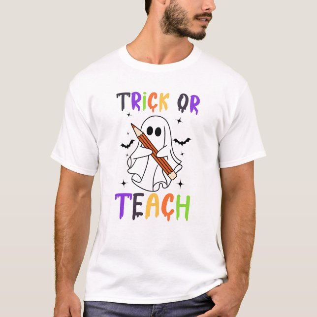 Camiseta engañar o enseñar (Anverso)