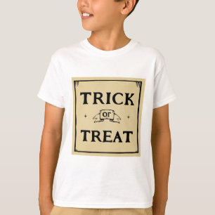 Camiseta engañar o tratar a la cosecha