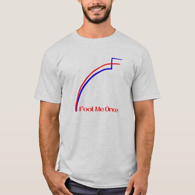 Camiseta Engañarme una vez (Anverso)