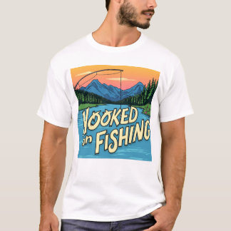 Camiseta enganchado a la pesca
