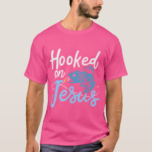 Camiseta Enganchado A La Pesca De Jesús