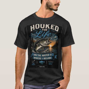 CAMISETA ENGANCHADO PARA TODA LA VIDA
