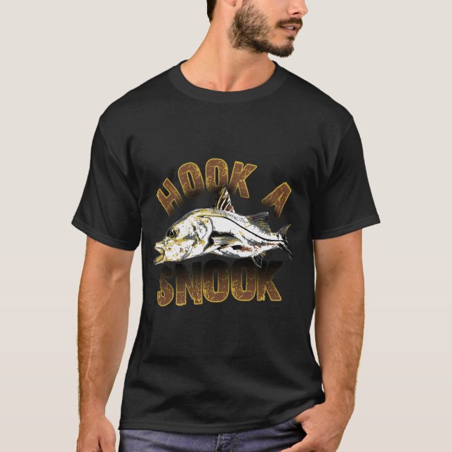 Camiseta Enganchar un róbalo (Anverso)