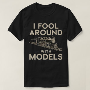 Camiseta Engaño con modelos - Recolector de trenes modelo
