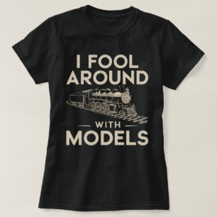 Camiseta Engaño con modelos - Recolector de trenes modelo