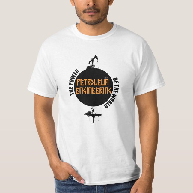 Camiseta Engenharia de Petróleo (Anverso)